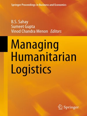cover image of Managing Humanitarian Logistics